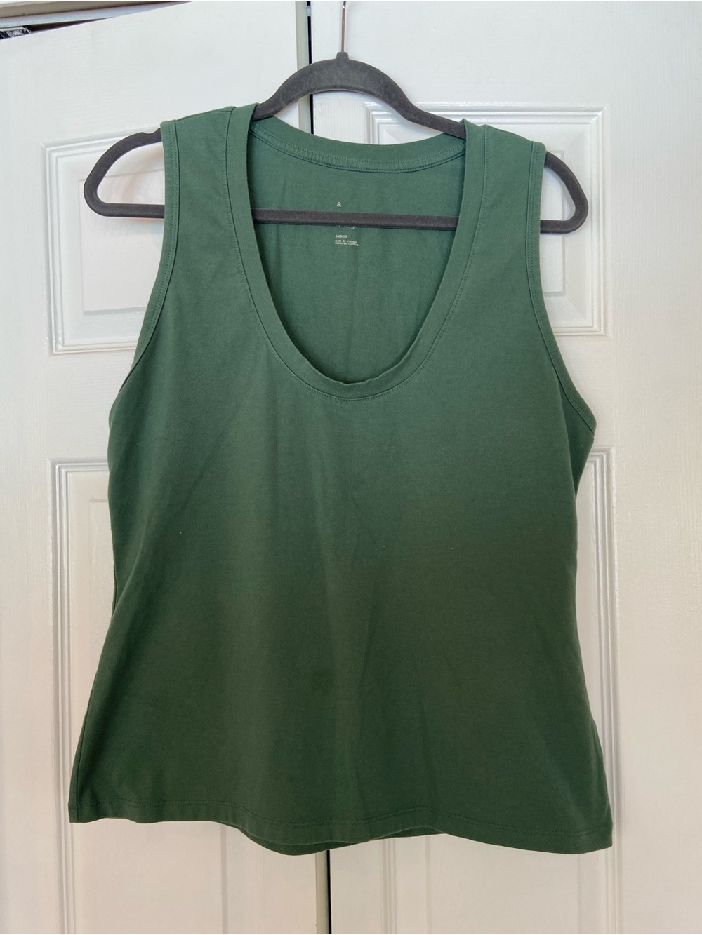 a new day Forest Green Scoop Neck Tank Top